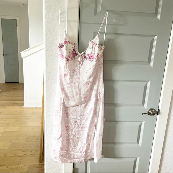 NWT For Love & Lemons Taylor Floral Midi Dress - Picture 7 of 11